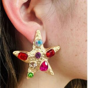 Bohemian star earrings M31